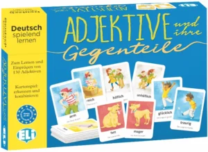 Adjektive und ihre Gegenteile stolová hra