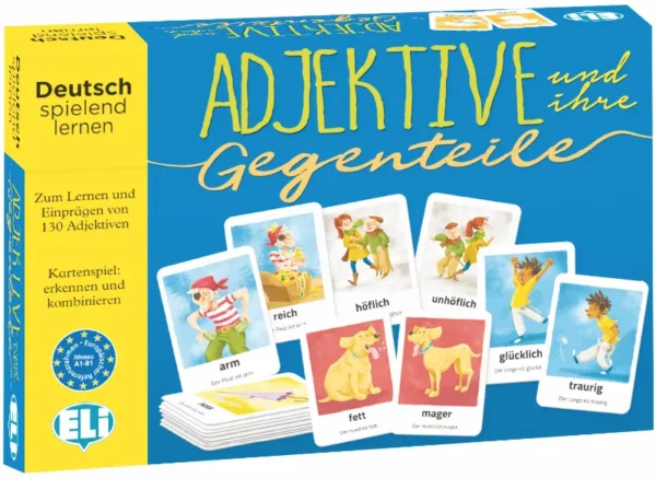 Adjektive und ihre Gegenteile stolová hra