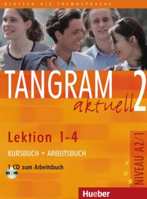 Tangram aktuell 2 – Lektion 1–4   Učebnica + PZ + CD  DOPREDAJ