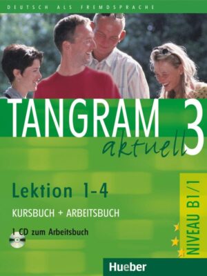 Tangram aktuell 3 – Lektion 1–4 - Učebnica + PZ + CD  DOPREDAJ